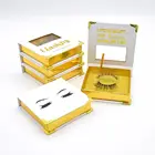 wholesale lashes 0.18 4d barbara bis bond c curl false mink eyelashes
