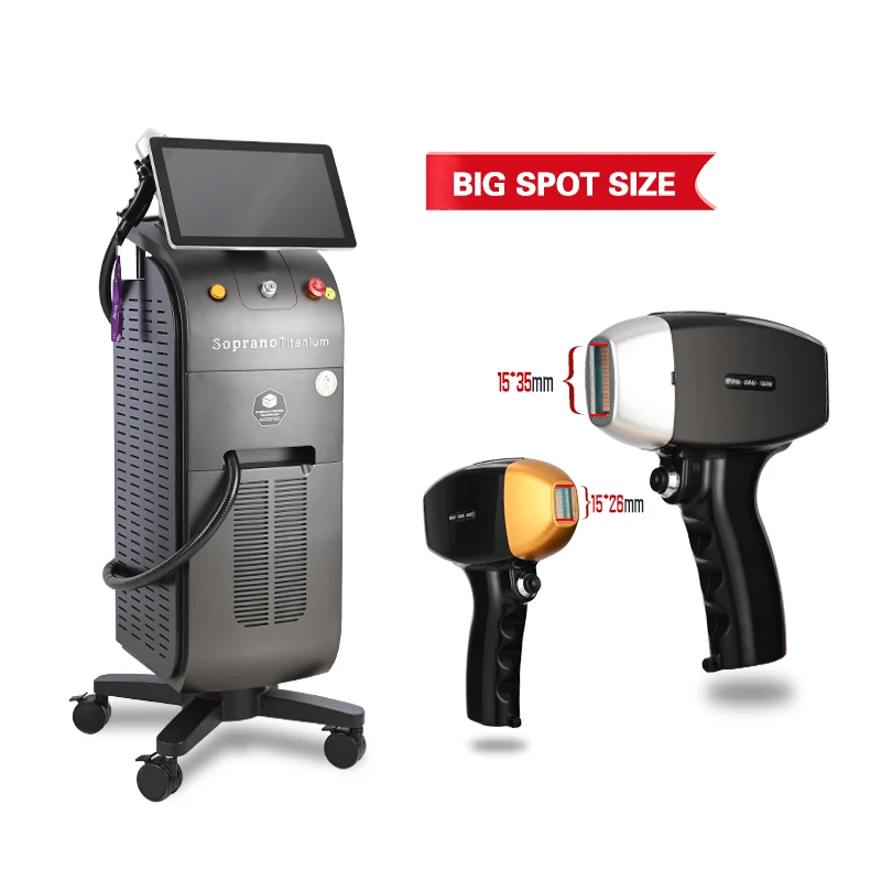 2022 Professional Soprano Titanium Diode Laser Hair Removal Machine Salon Beauty Equipment laser diode the black friday sale
2022 Professional Soprano Titanium Diode Laser Hair Removal Machine Salon Beauty Equipment laser diode the black friday sale