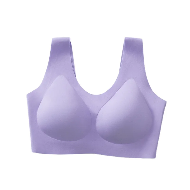 Amazon's best-selling Traceless Wide Straps Solid Color Latex Zero Tactless Rim Sleep-Inside Bra For lady
Amazon's best-selling Traceless Wide Straps Solid Color Latex Zero Tactless Rim Sleep-Inside Bra For lady