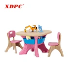 china cheap new style plastic baby children play school bedroom furniture set chairs and table