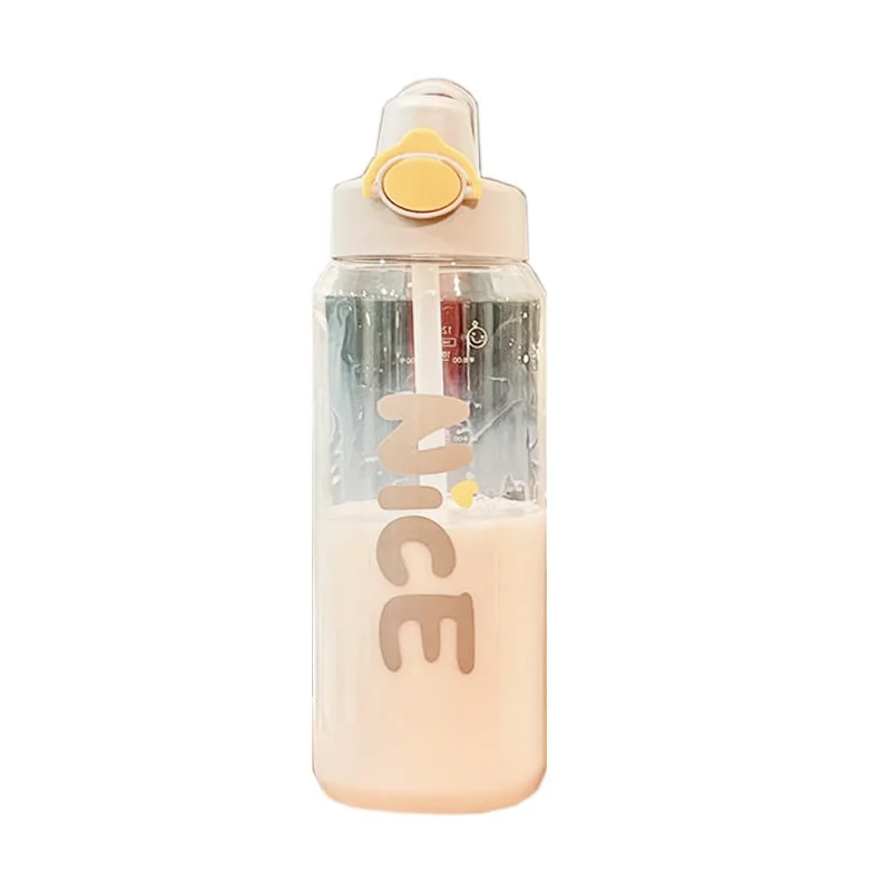 Madou Large Capacity Plastic Water Bottles With Straw Outdoor Sports Portable Drinking Bottle, 5 colors
Madou Large Capacity Plastic Water Bottles With Straw Outdoor Sports Portable Drinking Bottle, 5 colors