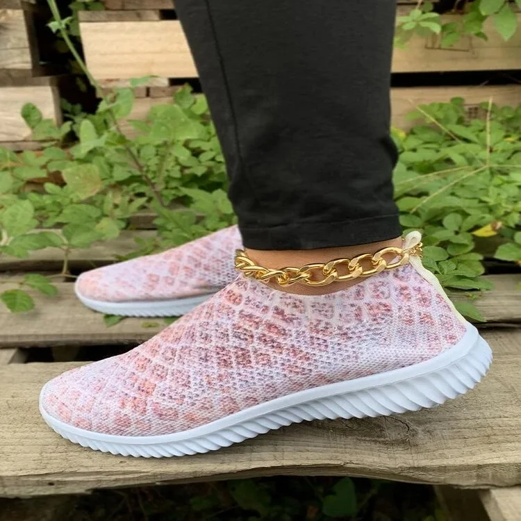 Slip On Knitted Sport Shoes Female Pink Running Shoes Women Walking Style Sport Shoes
Slip On Knitted Sport Shoes Female Pink Running Shoes Women Walking Style Sport Shoes