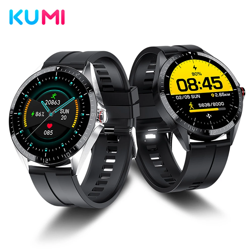 KUMI GW16T 1.3 inch Smart Watch Men Full Touch Sport Heart Rate Sleep Monitor IP67 Waterproof iOS Android Upgrad Global Version
KUMI GW16T 1.3 inch Smart Watch Men Full Touch Sport Heart Rate Sleep Monitor IP67 Waterproof iOS Android Upgrad Global Version