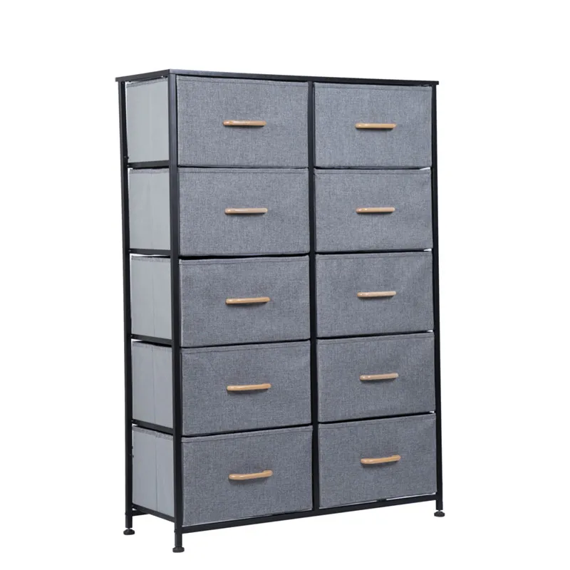 Large Capacity Bin Modern Minimalist Fashion 10 Drawer Cabinet Home Drawer Fabric Storage Tower, Grey
Large Capacity Bin Modern Minimalist Fashion 10 Drawer Cabinet Home Drawer Fabric Storage Tower, Grey