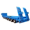 China 4 Axle 100 120 Tons Lowbed Lowboy low bed trailer for sale