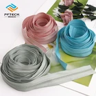 High quality plastic resin long chain zipper for tent sleeping bag garment accessories custom made