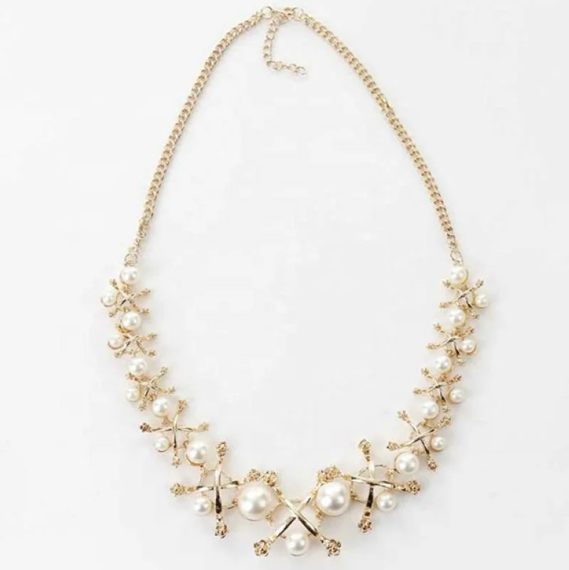 Big Temperament Pearl Metal Flower Sweater Chain Necklace Female Accessories Fashion Choker, Picture
Big Temperament Pearl Metal Flower Sweater Chain Necklace Female Accessories Fashion Choker, Picture