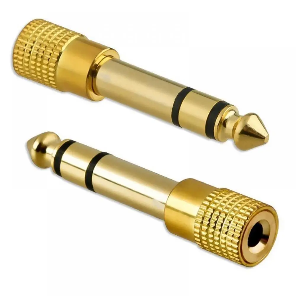 Gold Plated 6.5MM Male to 3.5MM Female Jack Plug Audio Headset Microphone Guitar Recording Adapter 6.5 3.5 Converter
Gold Plated 6.5MM Male to 3.5MM Female Jack Plug Audio Headset Microphone Guitar Recording Adapter 6.5 3.5 Converter