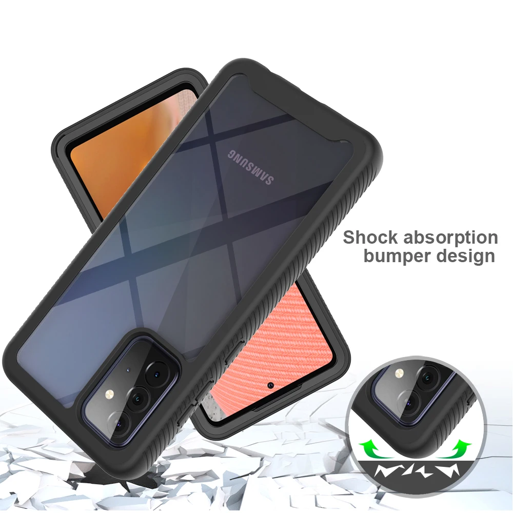 Free Sample Anti-shock Cellphone Case For Samsung Galaxy A72 5G Mobile Phone Bags & Cases
Free Sample Anti-shock Cellphone Case For Samsung Galaxy A72 5G Mobile Phone Bags & Cases