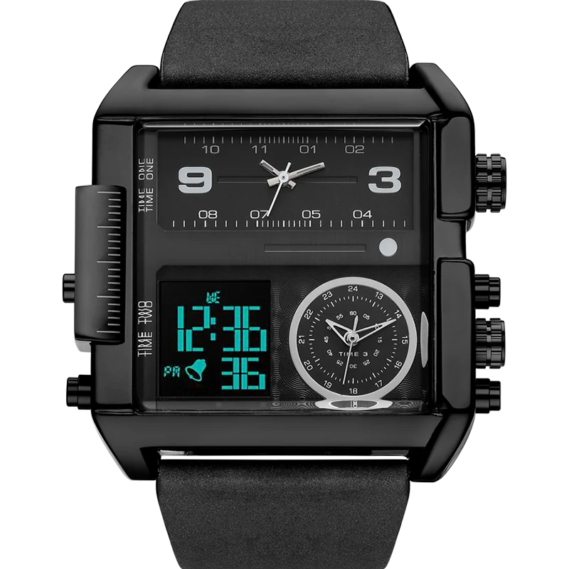 SKMEI Fashion Men Quartz Wrist Watch Waterproof Leather Strap Watches Luxury Brand Casual Square Digital relogio masculino
SKMEI Fashion Men Quartz Wrist Watch Waterproof Leather Strap Watches Luxury Brand Casual Square Digital relogio masculino