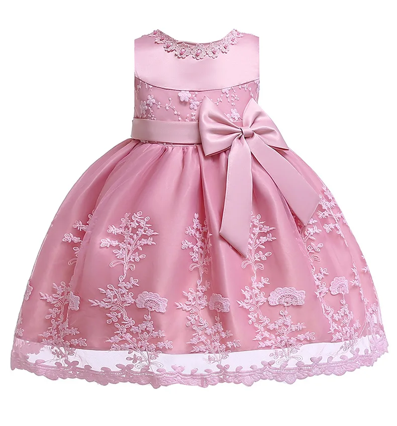d0050 stock european fashion baby dress girl first birthday