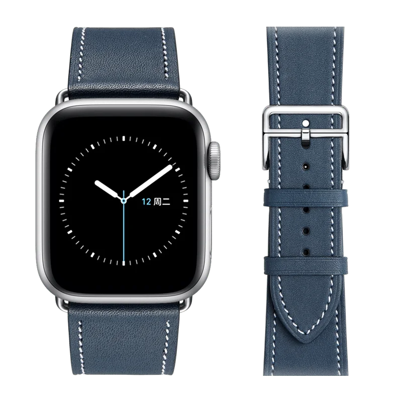 22mm Watch Strap Genuine French Calf Leather Bracelet for 44mm/40mm/42mm/38mm Apple Watch Band Strap for Apple Watch Bands, Black, brown, coffee
22mm Watch Strap Genuine French Calf Leather Bracelet for 44mm/40mm/42mm/38mm Apple Watch Band Strap for Apple Watch Bands, Black, brown, coffee