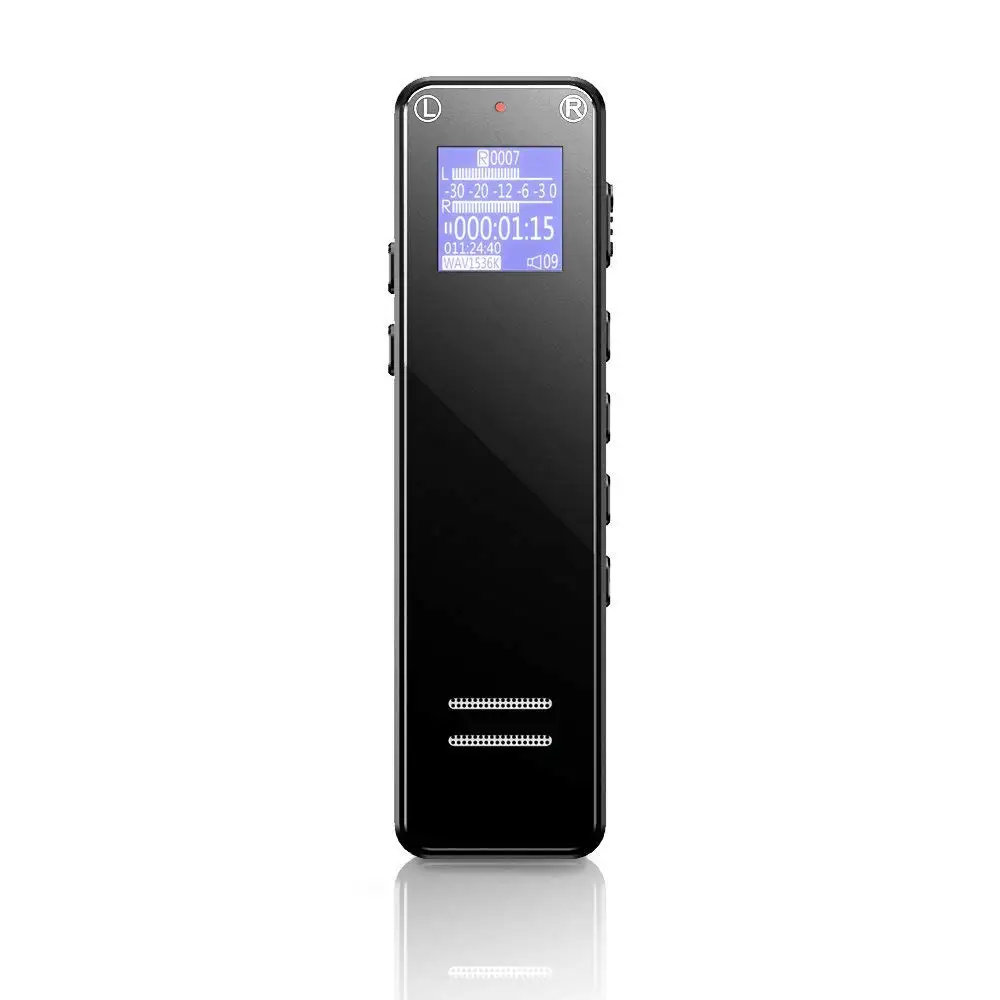 V16 Black Tiny Mini Time Programmable 8GB 8G Voice Activated Mode Digital Voice Recorder
V16 Black Tiny Mini Time Programmable 8GB 8G Voice Activated Mode Digital Voice Recorder