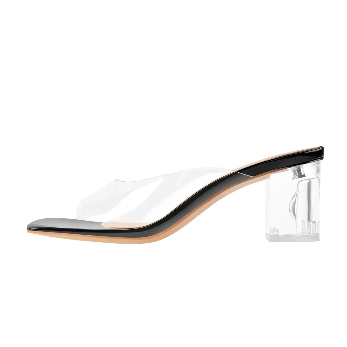 Holographic Transparent Chunky Heel Square Toe Sandals Mules Custom women Chunky heel sandals, Black, white
Holographic Transparent Chunky Heel Square Toe Sandals Mules Custom women Chunky heel sandals, Black, white