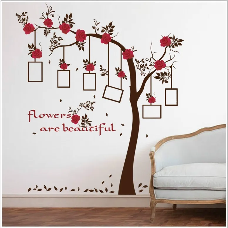 Large Family Tree Heart-shaped Photo Frame Wall Sticker Love You Forever Bird Decals Mural Art Home Decor Removable
Large Family Tree Heart-shaped Photo Frame Wall Sticker Love You Forever Bird Decals Mural Art Home Decor Removable
