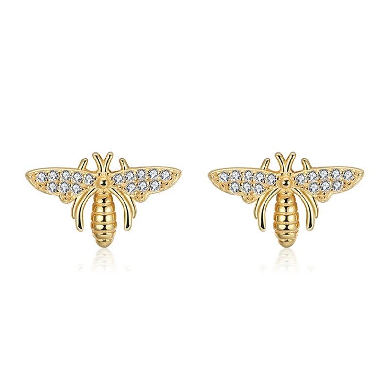 RINNTIN SE280 Elegant Jewelry 925 sterling silver cubic zirconia stud earrings for women, White
RINNTIN SE280 Elegant Jewelry 925 sterling silver cubic zirconia stud earrings for women, White