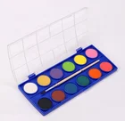 12pcs watercolor paint set artist with painting brush for children