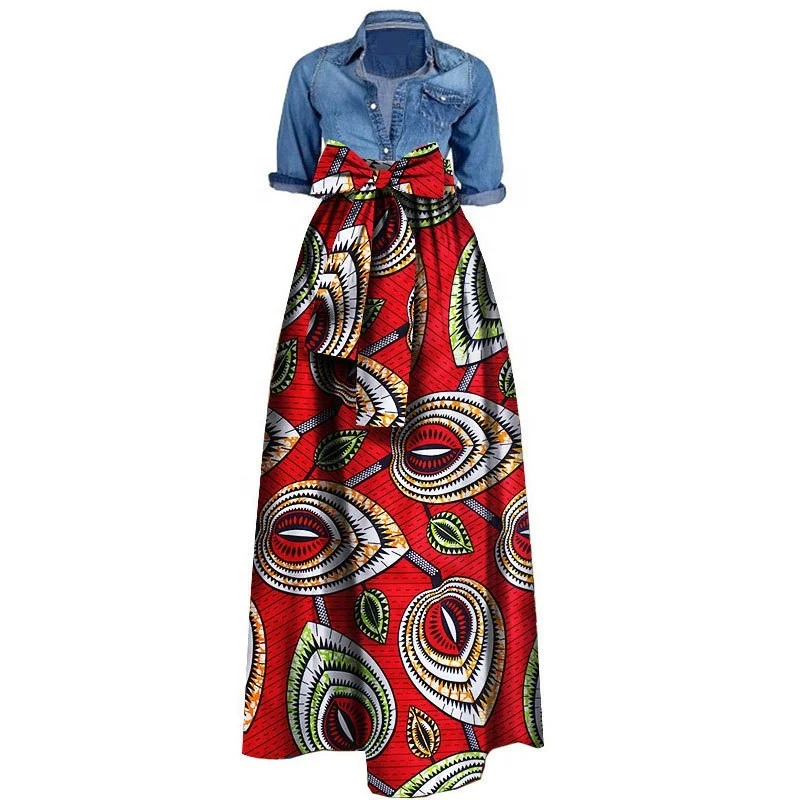 africa clothing women's skirt 100% cotton batik printing cotton long skirts for women, As picture or customized make
africa clothing women's skirt 100% cotton batik printing cotton long skirts for women, As picture or customized make