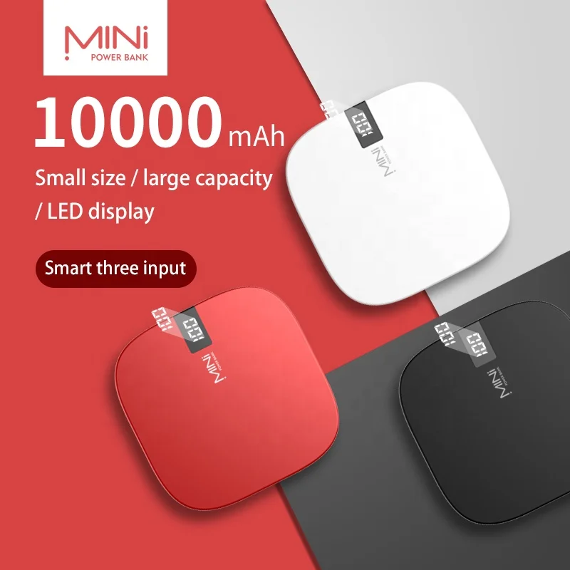 2020 new products li-polymer battery smart power bank 10000mAh portable design custom logo mobile charger power bank
2020 new products li-polymer battery smart power bank 10000mAh portable design custom logo mobile charger power bank