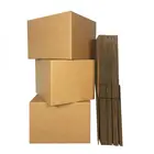 Custom Logo Printed Mailing Industrial Use folding Corrugated Board Paper Type cardboard mailer die cut box