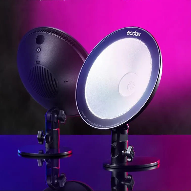 Godox CL10 LED Webcasting Ambient Light Led video Light Fill lighting For Video Studio Vlogger Photography Work
Godox CL10 LED Webcasting Ambient Light Led video Light Fill lighting For Video Studio Vlogger Photography Work