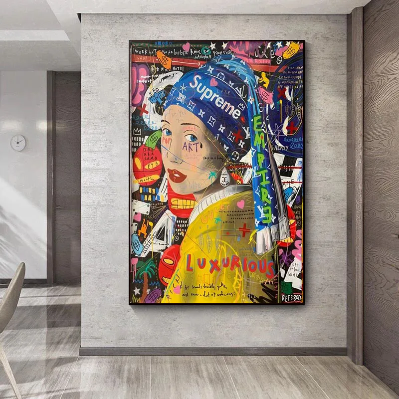 Modern Home Decoration Street Art Wall Poster Canvas Pop Art Paintings Graffiti Art Print 
Modern Home Decoration Street Art Wall Poster Canvas Pop Art Paintings Graffiti Art Print