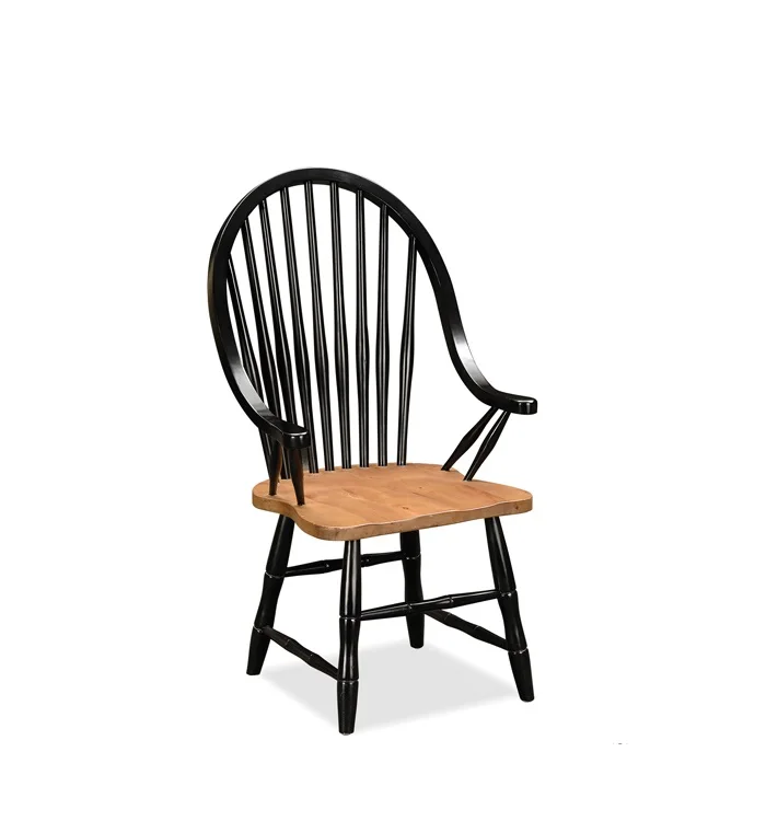 Black walnut Danish designer styling dining room chair