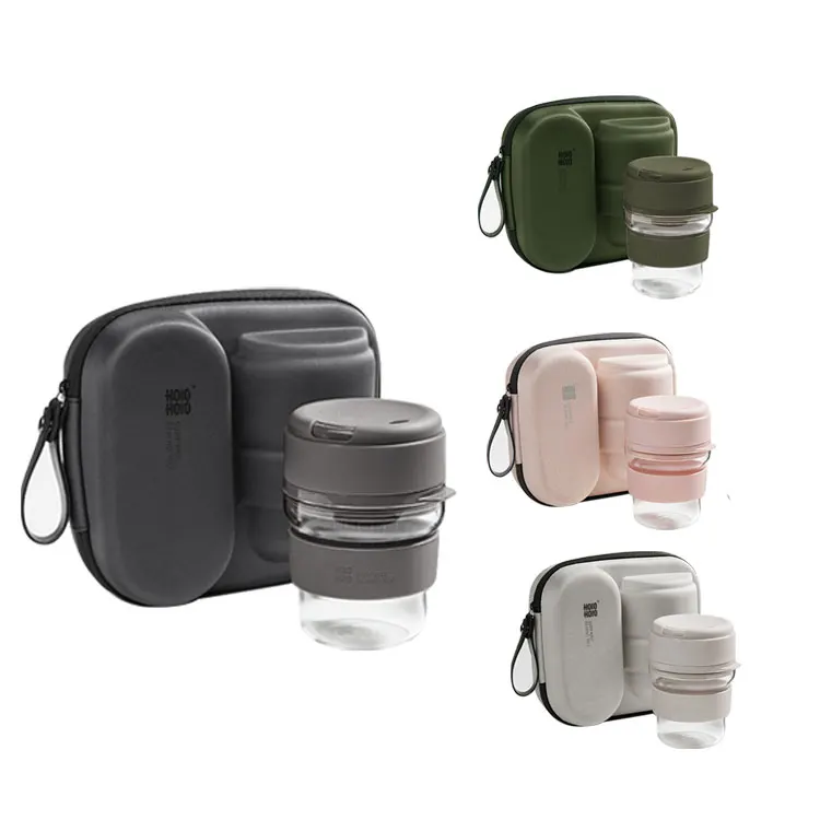 High Quality Glass Coffee Cup Mug Set with Bag, New Products Travel Coffee Maker Mug Set for Gift, Customized color
High Quality Glass Coffee Cup Mug Set with Bag, New Products Travel Coffee Maker Mug Set for Gift, Customized color