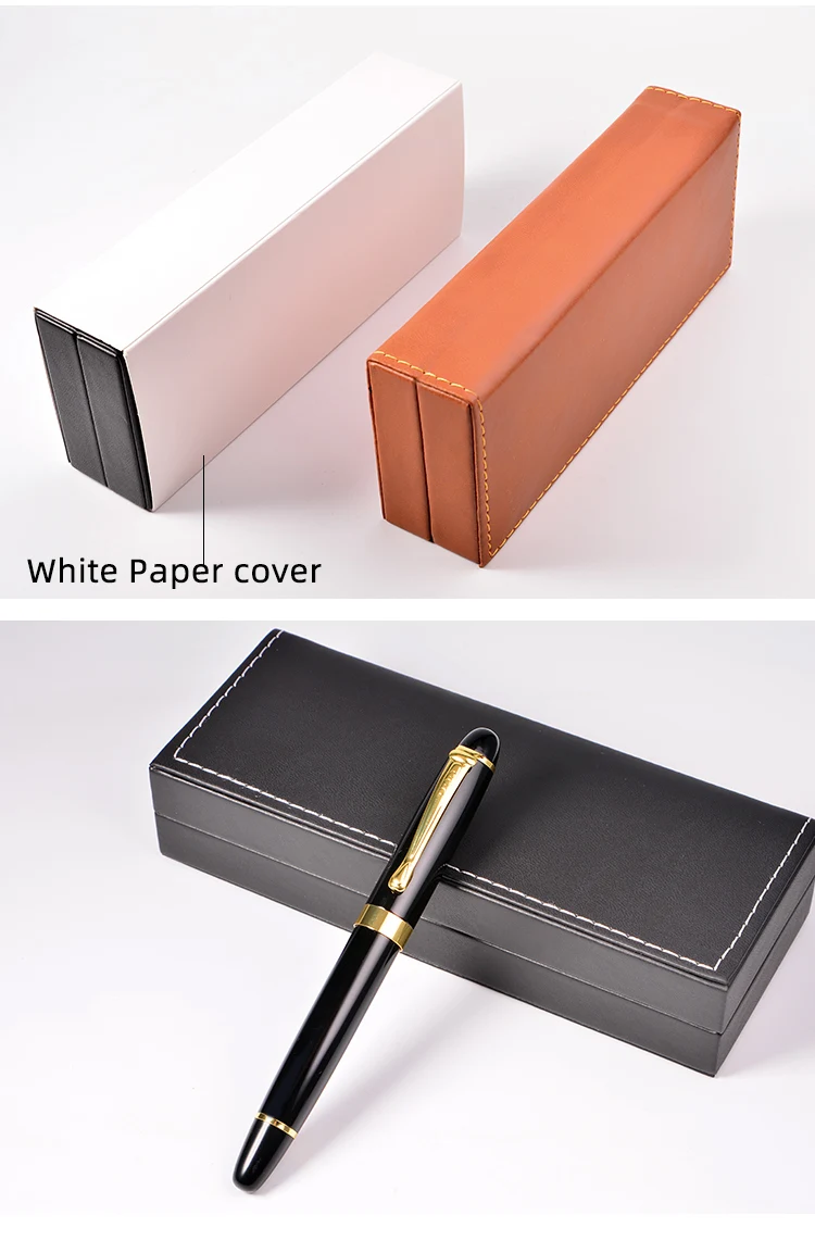 exclusive roller pen with box gift set high quality pu box for