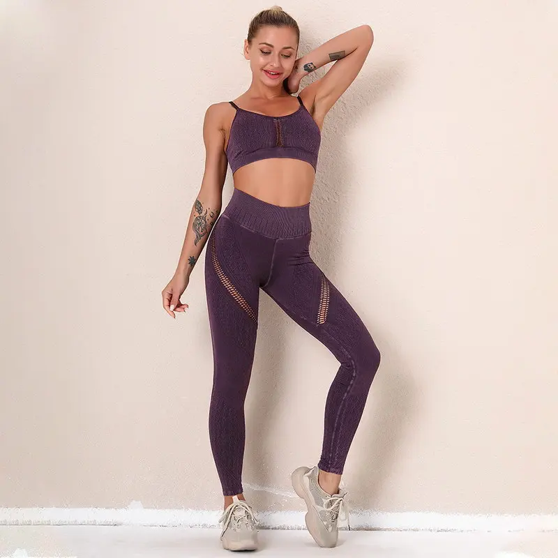 Seamless Knitted Hip Hip Yoga Clothes Hollow Solid Color Sports Running Fitness Pants Women, As picture
Seamless Knitted Hip Hip Yoga Clothes Hollow Solid Color Sports Running Fitness Pants Women, As picture