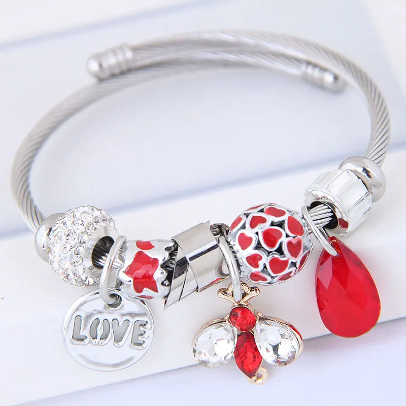 European and American metal pan adjustable bracelet simple butterfly bracelet water drop personality multi-element accessories, Mixed
European and American metal pan adjustable bracelet simple butterfly bracelet water drop personality multi-element accessories, Mixed