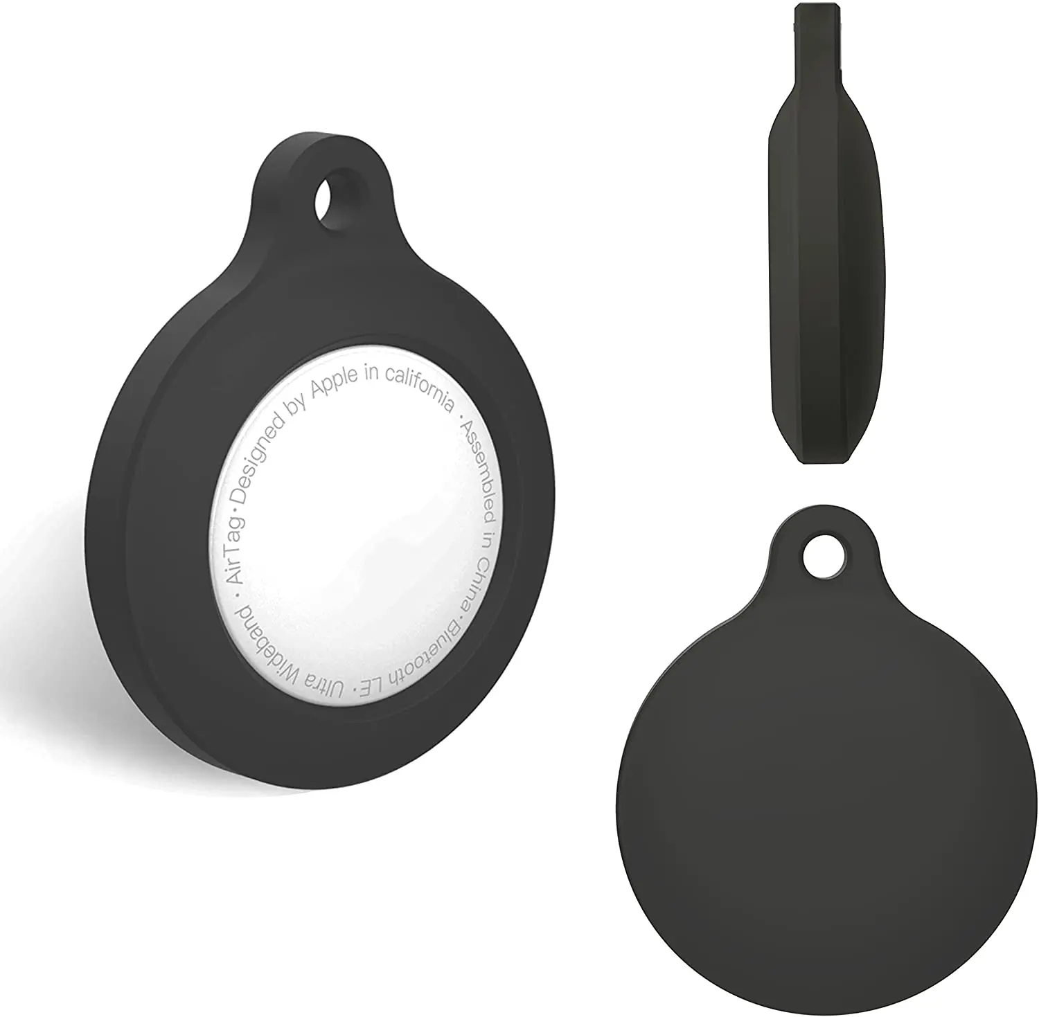 Lightweight Tracker Locator Silicone Protective Cover Case for Airtags,with Keychain Waterproof and Sweatproof
Lightweight Tracker Locator Silicone Protective Cover Case for Airtags,with Keychain Waterproof and Sweatproof
