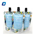 Custom Printed Spout Pouch Aluminum Foil Doypack Pouch With Spout for Liquid packing