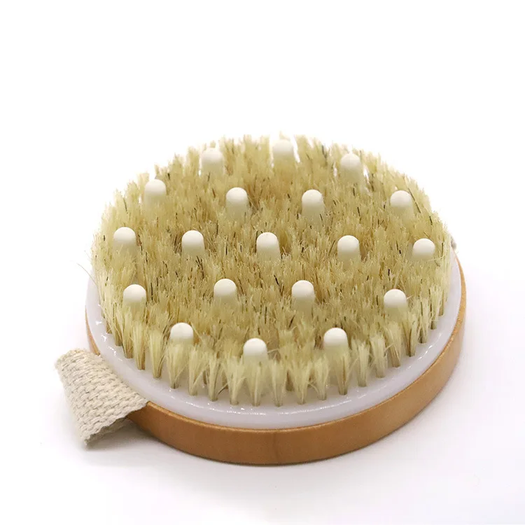 Hot Sales Round Wood Bath Massage Brush For Wet Or Dry Brushing Gentle Exfoliating For Growing Skin, As picture
Hot Sales Round Wood Bath Massage Brush For Wet Or Dry Brushing Gentle Exfoliating For Growing Skin, As picture