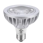Unique design Non-Flicker driver inside inclosed 6000K space used short neck 15W COB par30 led bulb light