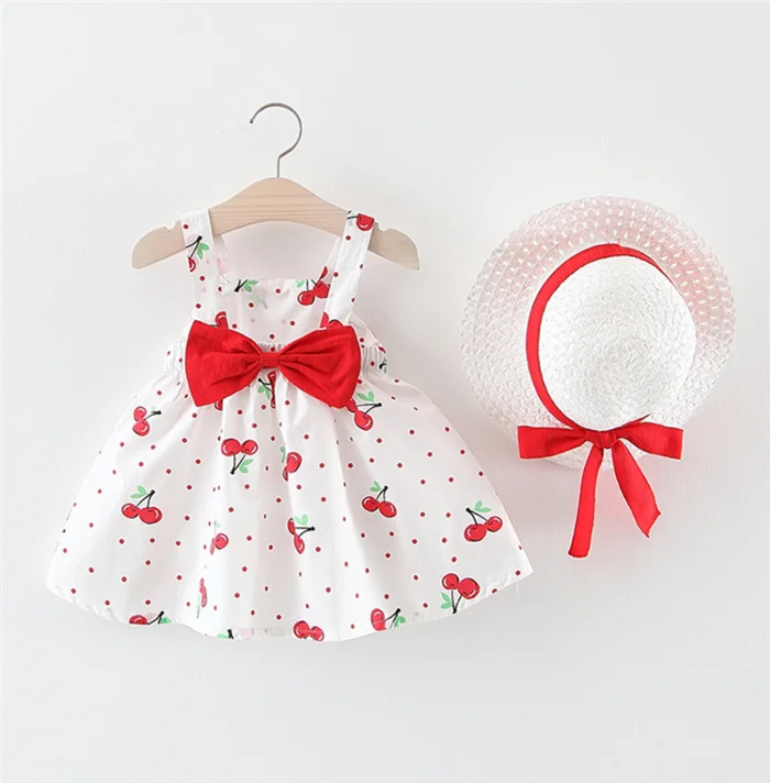 2019 summer's latest Korean version of the trend explosions full of cherry sling cherry baby dress with straw hat, Red, yellow, pink
2019 summer's latest Korean version of the trend explosions full of cherry sling cherry baby dress with straw hat, Red, yellow, pink