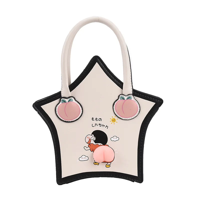 cute tote bag cartoon handbags summer 2021 women's designer purses bags five star shape butt cute bags purses, Pink yellow black
cute tote bag cartoon handbags summer 2021 women's designer purses bags five star shape butt cute bags purses, Pink yellow black
