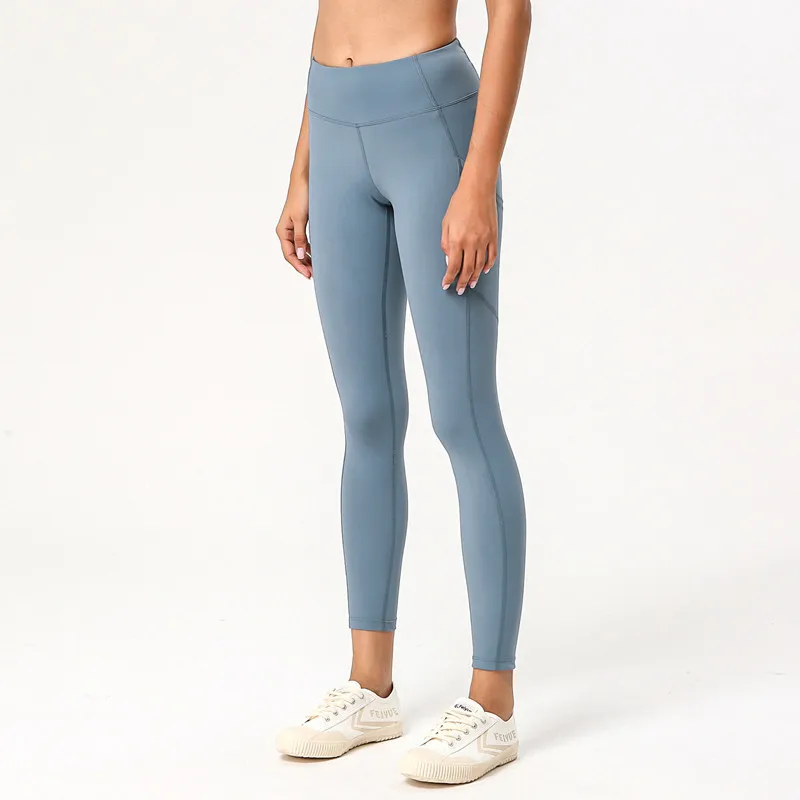 Women Side Phone Pockets Fitness Pants High Waisted Yoga Workout Leggings, As picture or customized
Women Side Phone Pockets Fitness Pants High Waisted Yoga Workout Leggings, As picture or customized