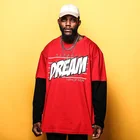 Bulk wholesale custom oversized adult men hip hop organic cotton t shirts