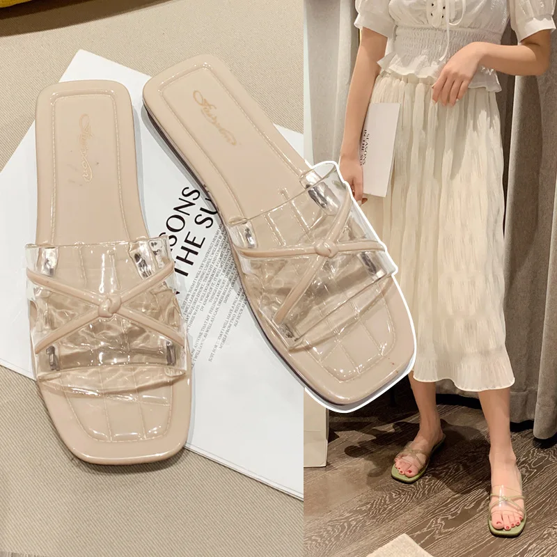 Fashion X-shaped slippers women wear 2020 summer new version of the word trawl red sandals
Fashion X-shaped slippers women wear 2020 summer new version of the word trawl red sandals