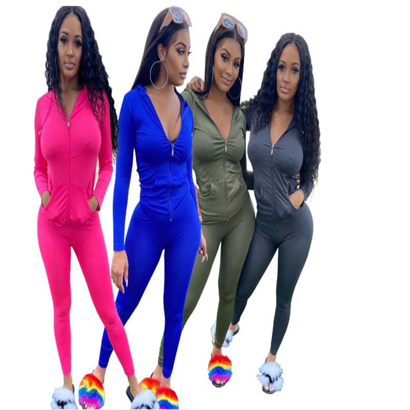 2021 Women 2Pcs Zipper Tracksuit Wear Sweatshirt Pant Jogger Set tracksuit set, Custom color
2021 Women 2Pcs Zipper Tracksuit Wear Sweatshirt Pant Jogger Set tracksuit set, Custom color