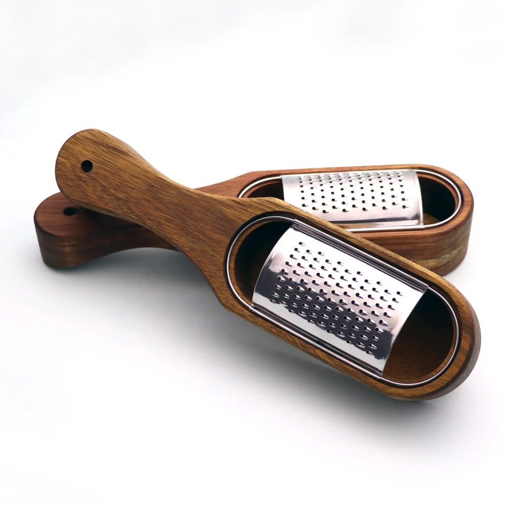 Stainless Steel Cheese Grater with Removable Acacia Wood Collector Cheese Grater With Box Cheese Tools Server, Stianless steel
Stainless Steel Cheese Grater with Removable Acacia Wood Collector Cheese Grater With Box Cheese Tools Server, Stianless steel