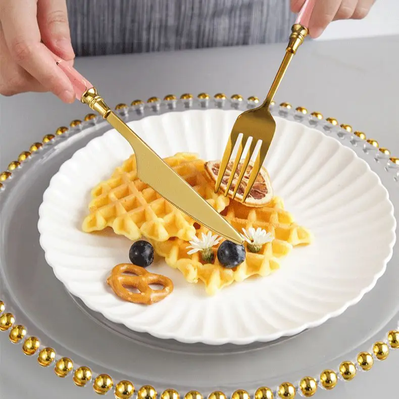 CHINA OEM FACTORY WHOLESALE 24pcs Emerald Cutlery Nordic Style Ceramic Stainless Steel Marble Pattern Coffee Fruit Tableware Set
CHINA OEM FACTORY WHOLESALE 24pcs Emerald Cutlery Nordic Style Ceramic Stainless Steel Marble Pattern Coffee Fruit Tableware Set