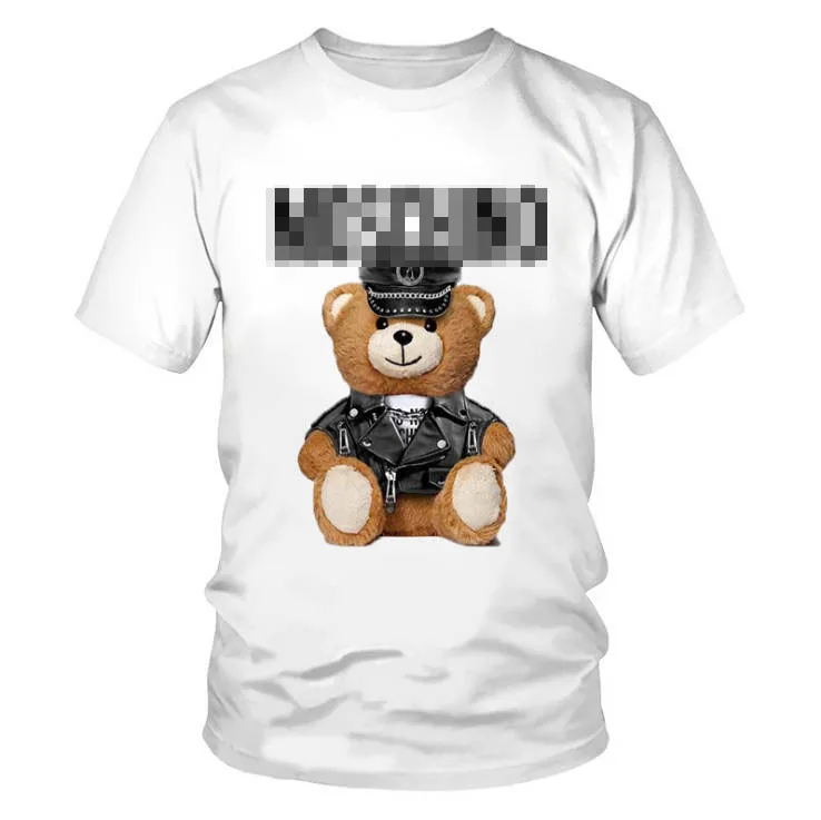 Wholesale Custom Men Graphic T-shirts Men S Clothing Shirt Fashion High Street Cheap Oversized Bear Print Cartoon T Shirt
Wholesale Custom Men Graphic T-shirts Men S Clothing Shirt Fashion High Street Cheap Oversized Bear Print Cartoon T Shirt