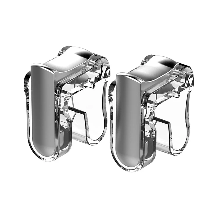 Manufacturer Mobile Game Controllers Sensitive Shoot Aim Gaming Trigger for IOS & Android Mobile Controller, Silver
Manufacturer Mobile Game Controllers Sensitive Shoot Aim Gaming Trigger for IOS & Android Mobile Controller, Silver