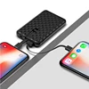 New pattern 9910 Portable Mini Mobile Power Supply Light and thin cell phone charging treasure Mini Portable Solar Power bank