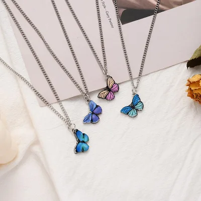 NC-136 Fashion Blue Butterfly Jewelry Beautiful Butterfly Necklaces For Women Accessories 2020 Jewelry
NC-136 Fashion Blue Butterfly Jewelry Beautiful Butterfly Necklaces For Women Accessories 2020 Jewelry