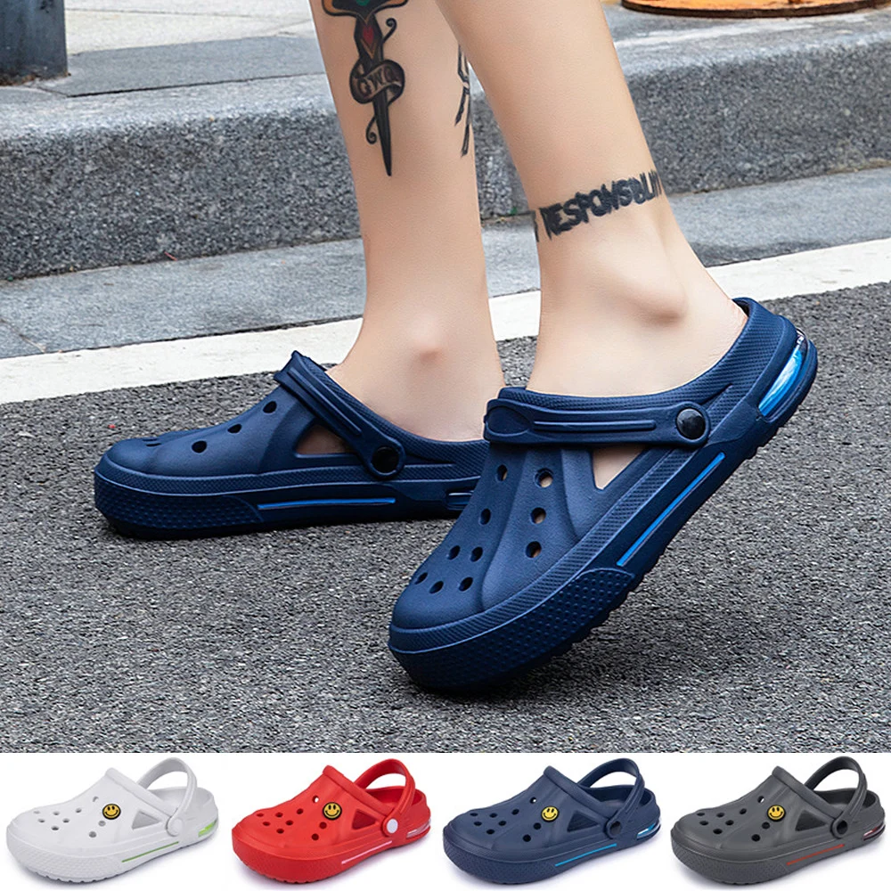 Airavata 2021 New Sandals Hole Shoes Couple Clogs Slippers Summer Men's Women's Beach Flat
Airavata 2021 New Sandals Hole Shoes Couple Clogs Slippers Summer Men's Women's Beach Flat