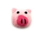 Baby Toys Best Selling Felt Handmade DIY Needle Felting Crafts Wool Felting Pig Baby Toys