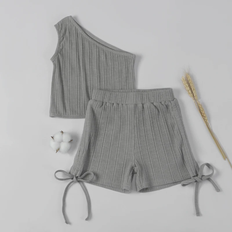 Popular Design Summer 2022 Ribbed Cotton Sleeveless Toddler Baby Girls' Clothing Sets
Popular Design Summer 2022 Ribbed Cotton Sleeveless Toddler Baby Girls' Clothing Sets